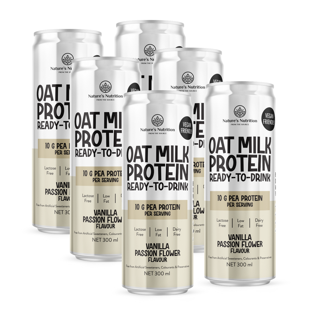 Oat Milk Vanilla Passion Flower 6-Pack