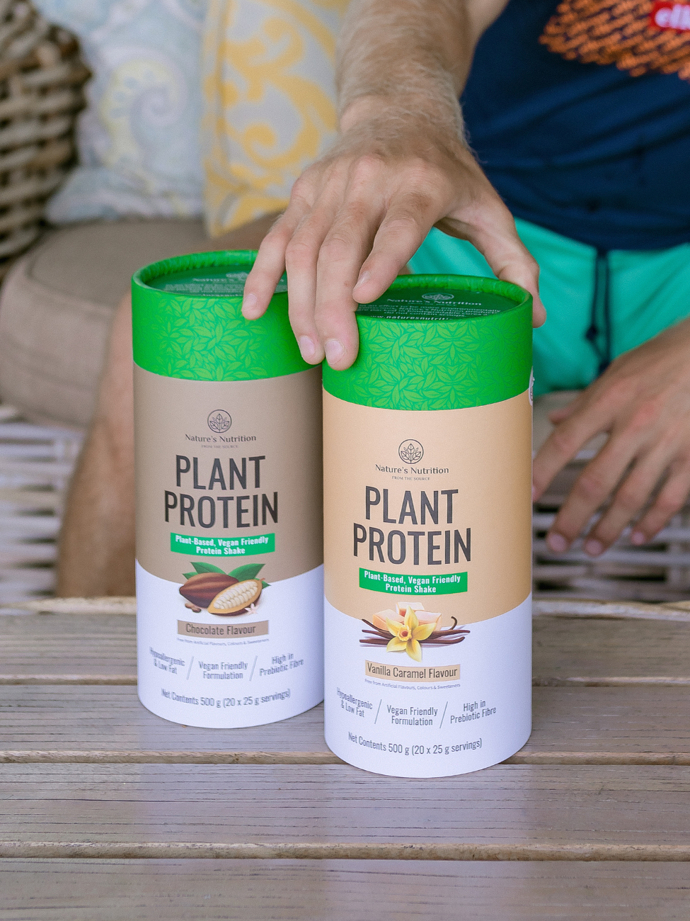 Nature's Nutrition Plant Protein Flavours