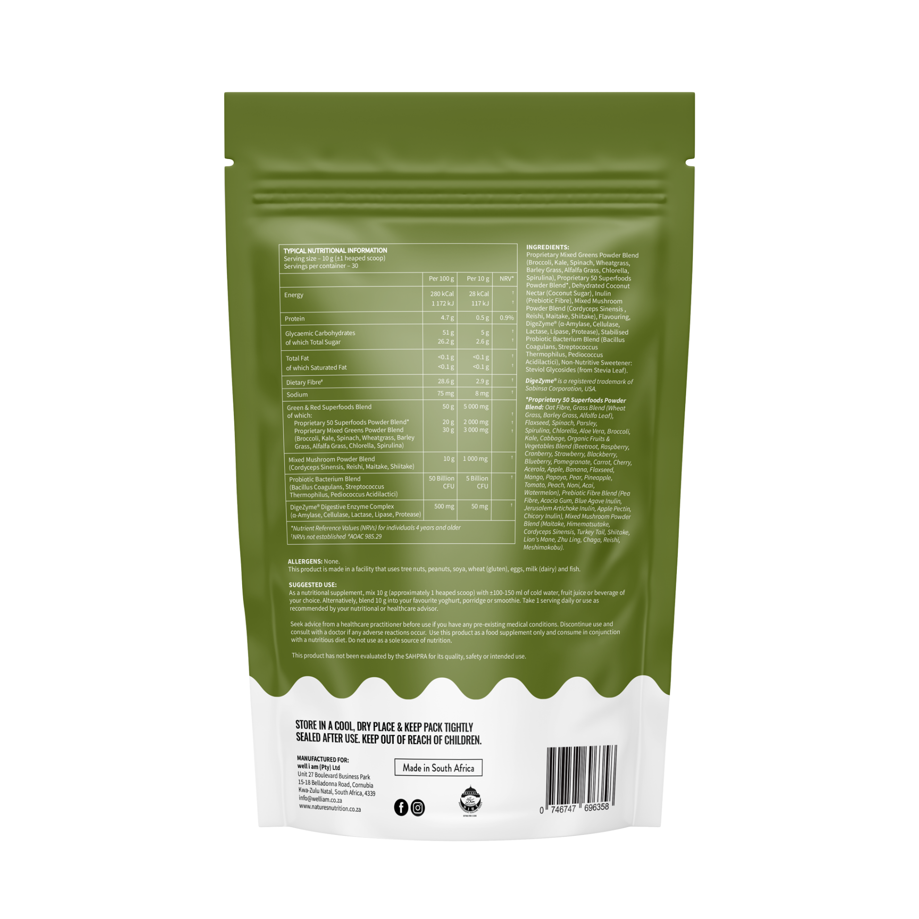 Smoothie Boosters | Super Reds, Super Greens & Super Cacao New