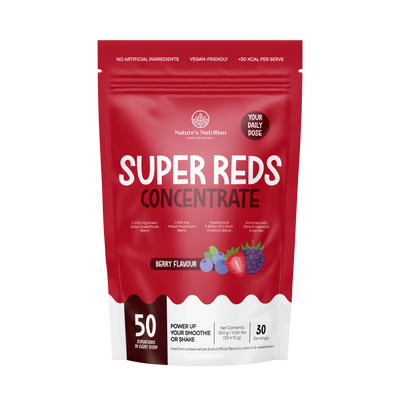 Smoothie Boosters | Super Reds, Super Greens & Super Cacao New