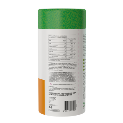 Natures Nutrition 50 organic superfoods citrus berry nutritional table