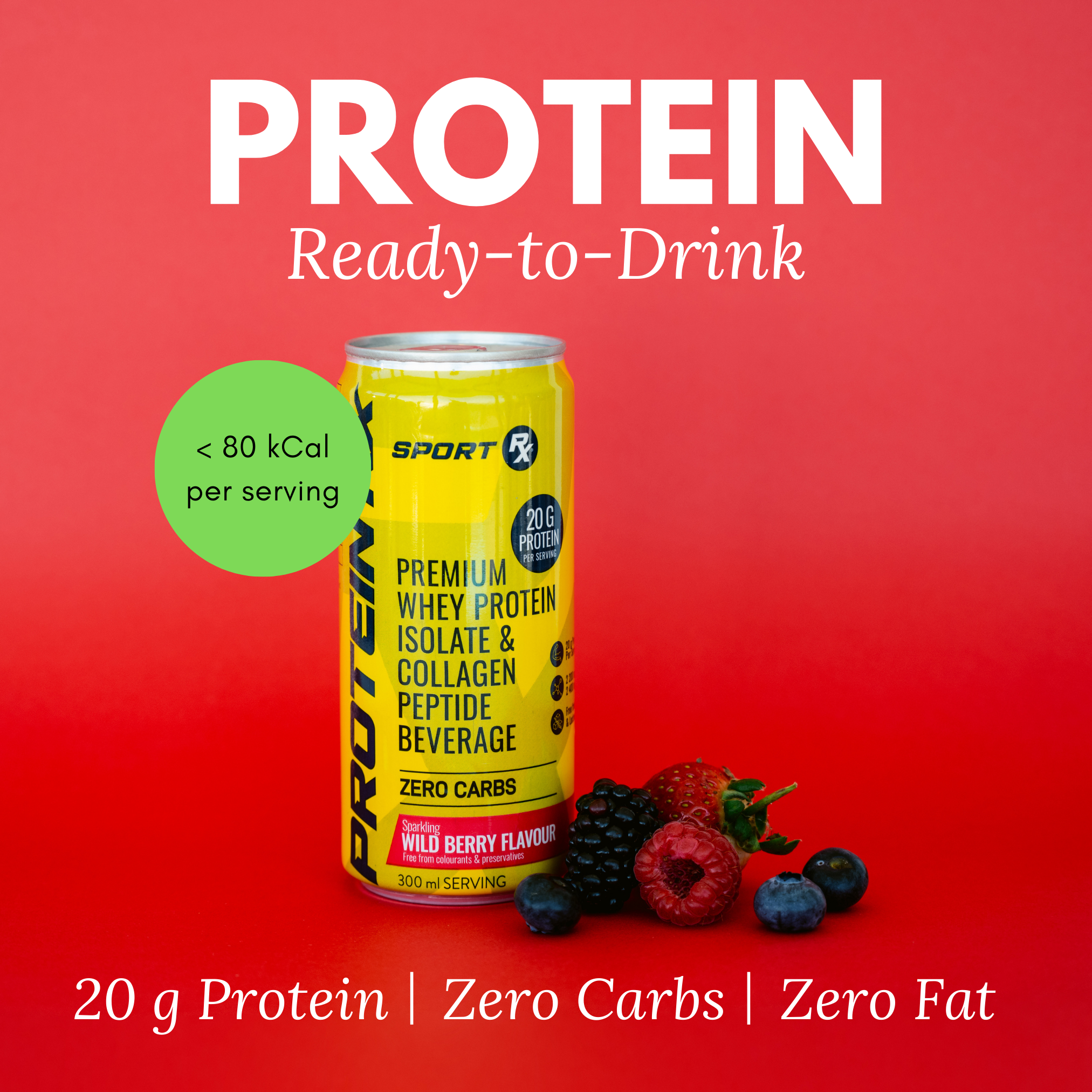 SPORT Rx | Protein Ready-to-Drink | Wild Berry