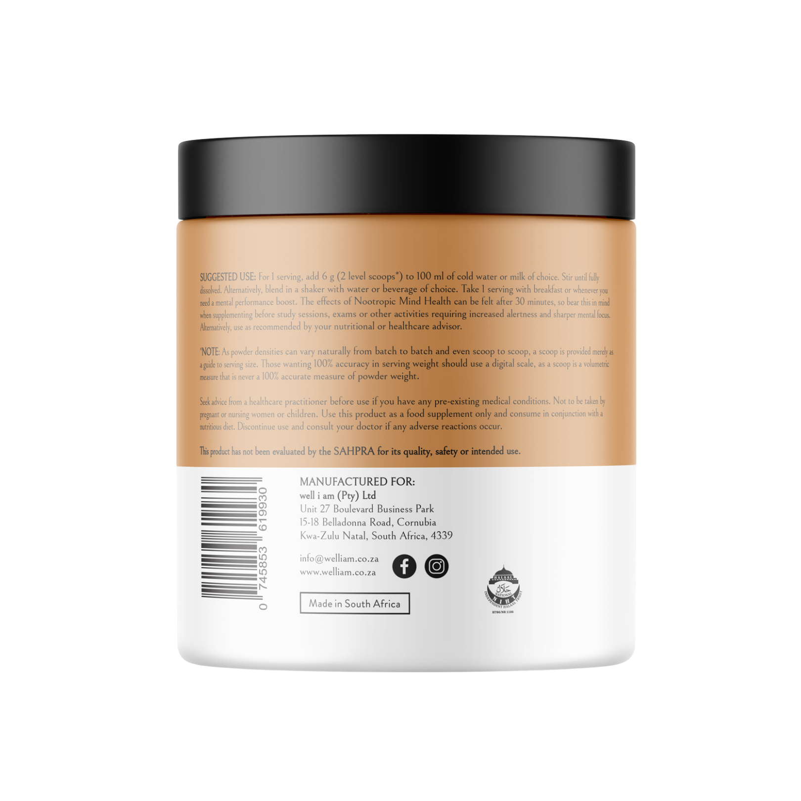 Nootropic Mind Health — Focus & Brain Support Blend