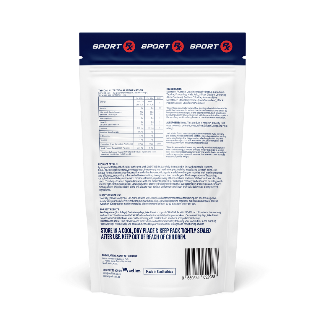 Creatine Rx | Mango & Orange