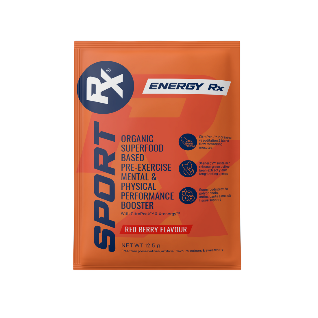 ENERGY Rx Sachet Box | Red Berry - well i am store