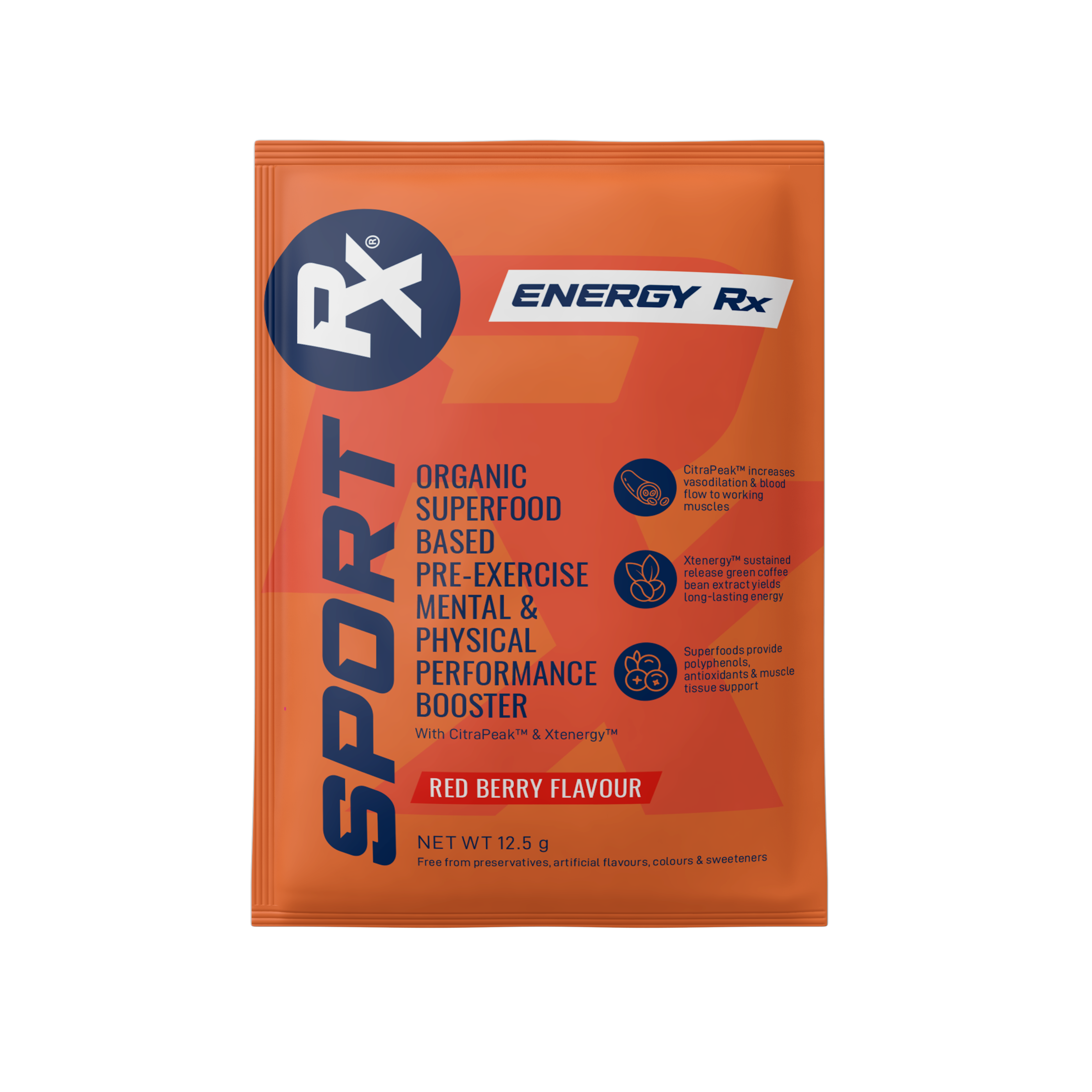 ENERGY Rx Sachet Box | Red Berry - well i am store
