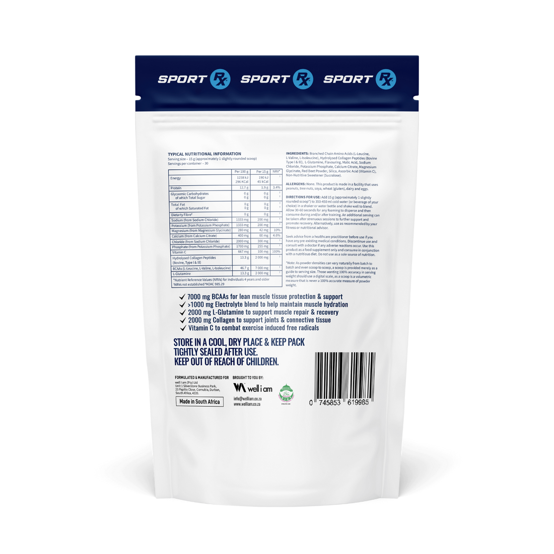 Hydra BCAA Rx | Apple Berry