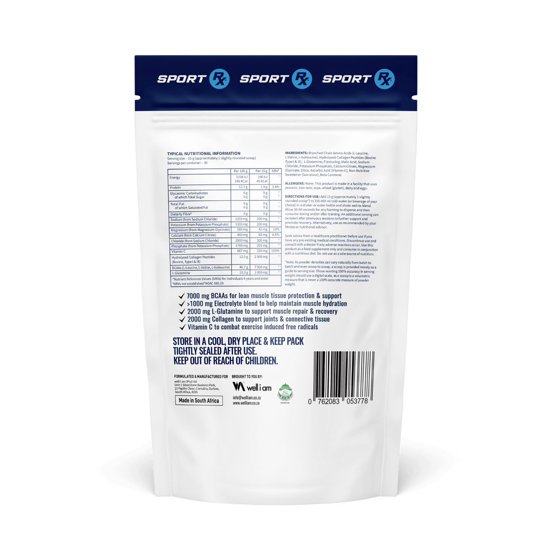 Hydra BCAA Rx | Passion Fruit