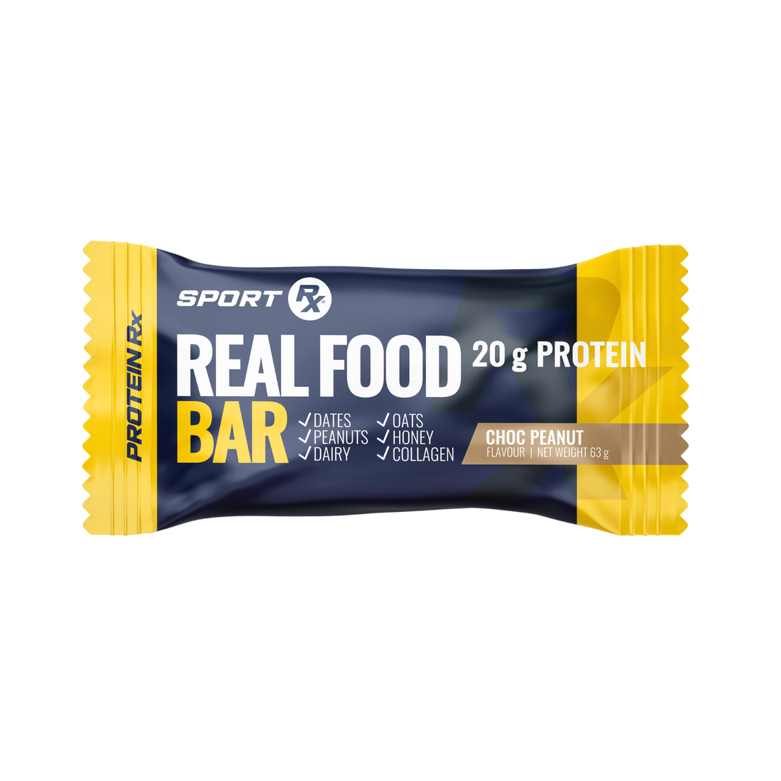 SPORT Rx | Real Food Bar Shipper | Choc Peanut