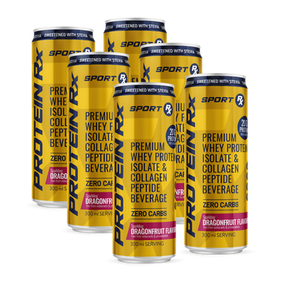Protein RTD — Sparkling Whey & Collagen Protein Drink