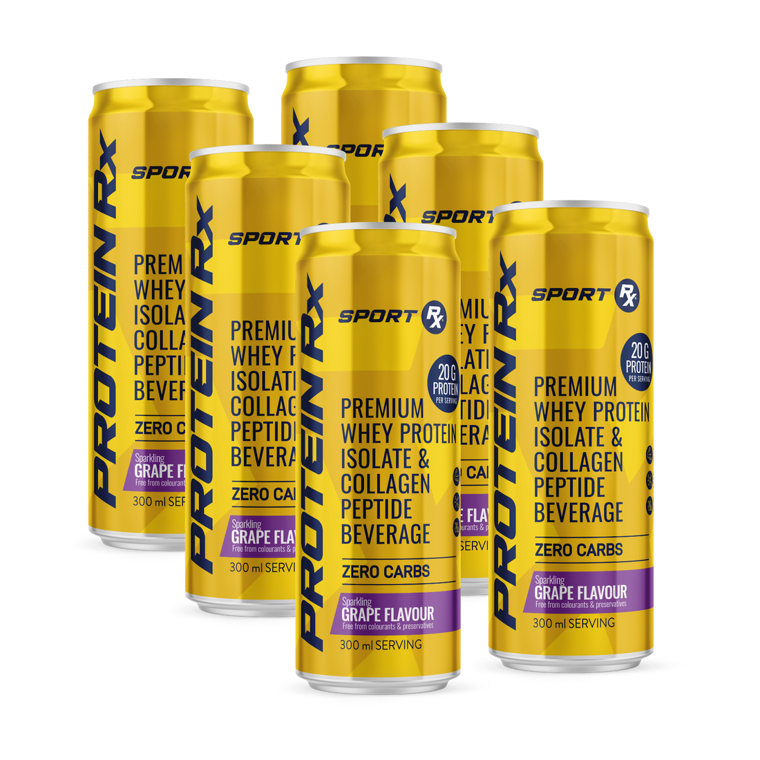 SPORT Rx | Protein Ready-to-Drink 6-Pack | Grape