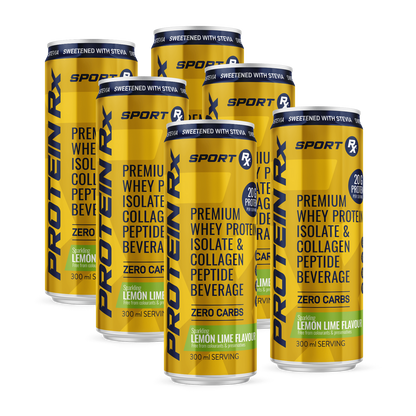 SPORT Rx | Protein Ready-to-Drink 6-Pack | Lemon Lime (with Stevia)