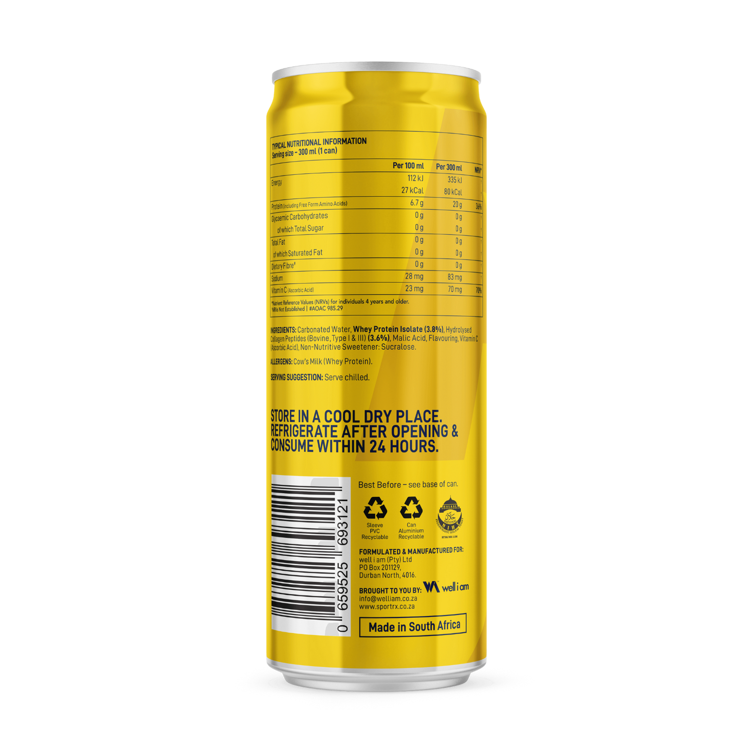 SPORT Rx | Protein Ready-to-Drink 6-Pack | Wild Berry