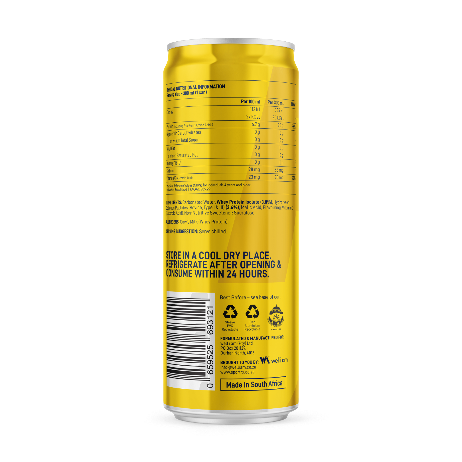 SPORT Rx | Protein Ready-to-Drink 6-Pack | Wild Berry