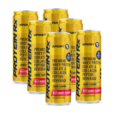 Protein RTD — Sparkling Whey & Collagen Protein Drink