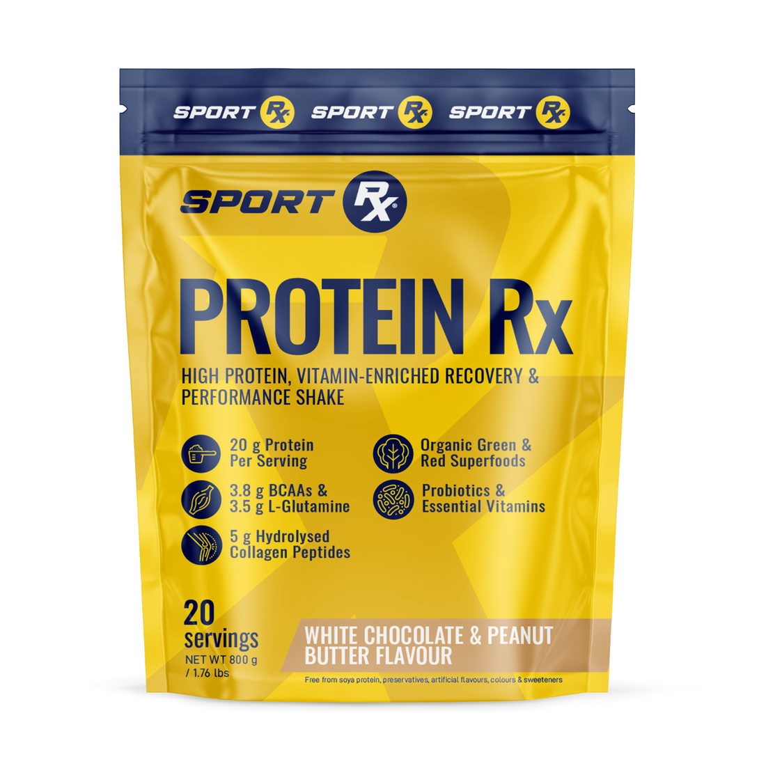 PROTEIN Rx | White Chocolate &amp; Peanut Butter