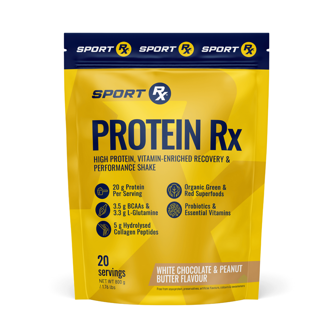 PROTEIN Rx | White Chocolate &amp; Peanut Butter