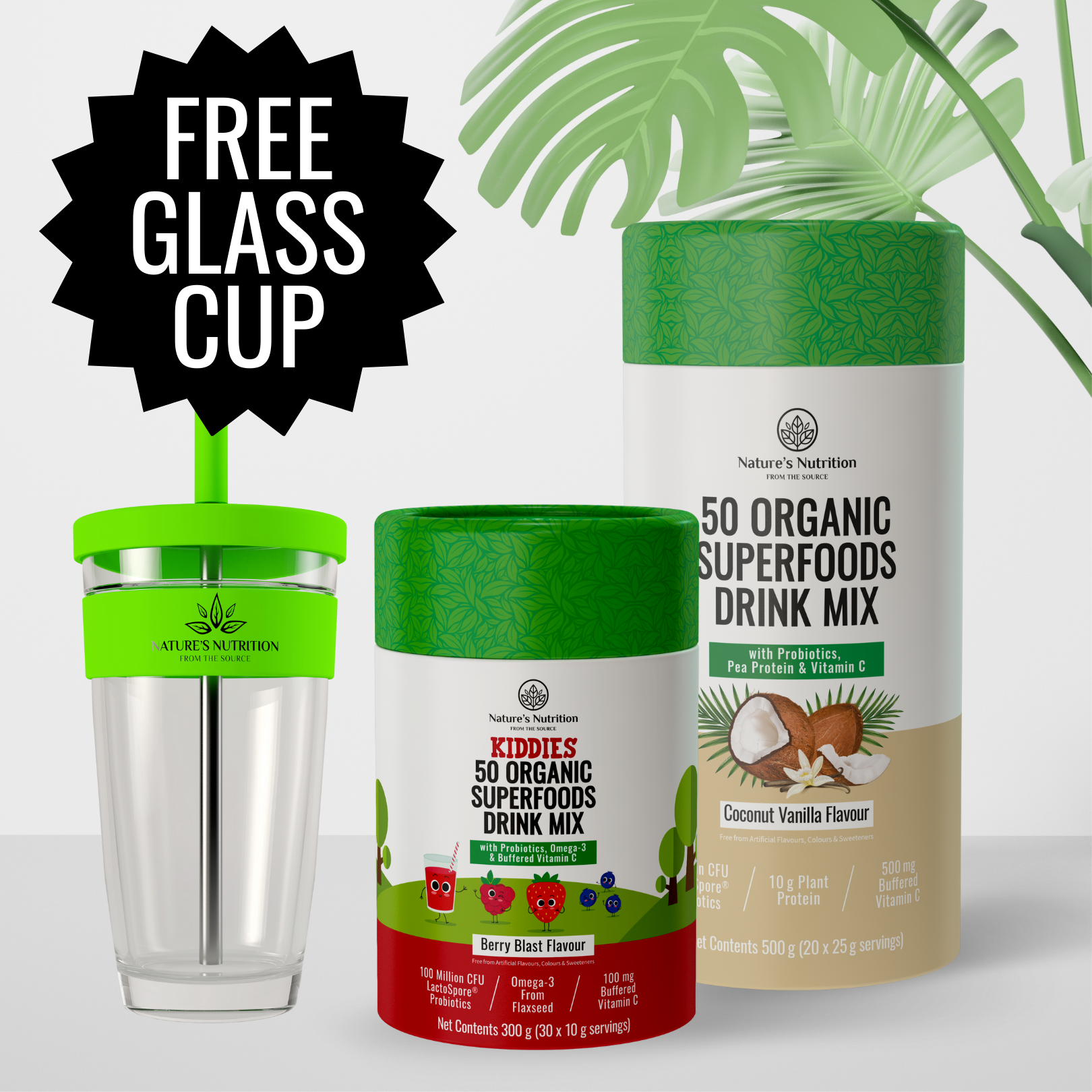 Superfoods and Kiddies + Free Glass Cup