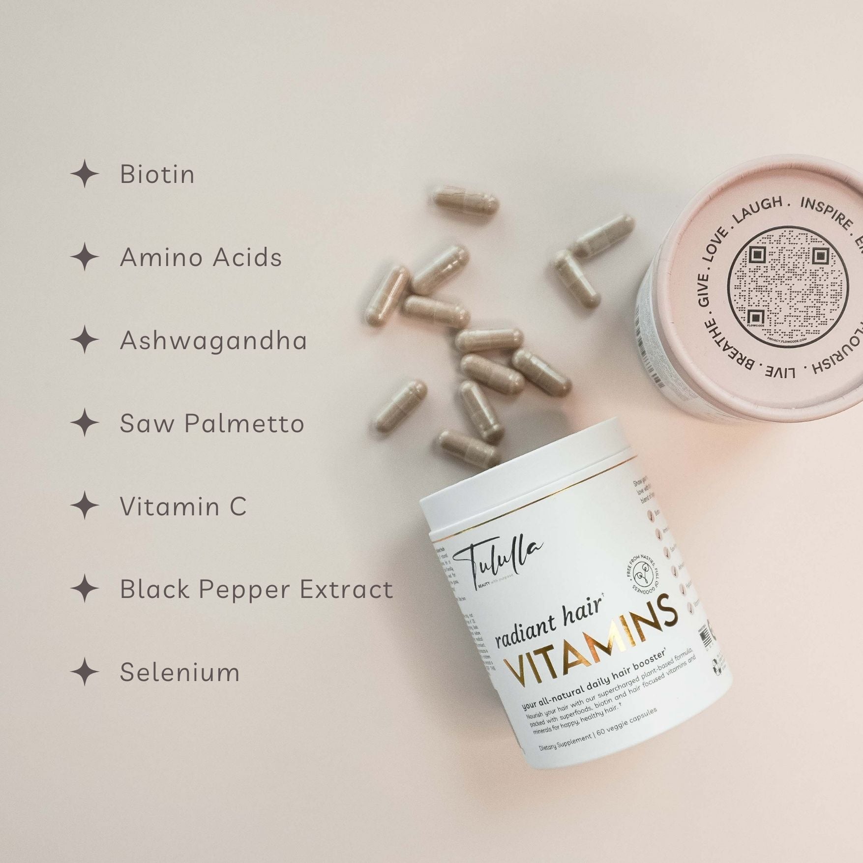 Radiant Hair Vitamins — Hair Growth & Shedding Support
