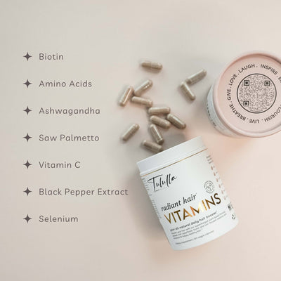 Radiant Hair Vitamins — Hair Growth & Shedding Support