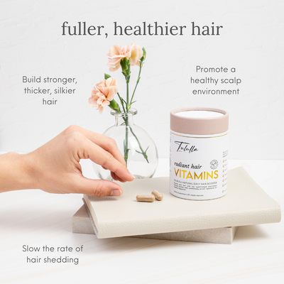 Radiant Hair Vitamins — Hair Growth & Shedding Support