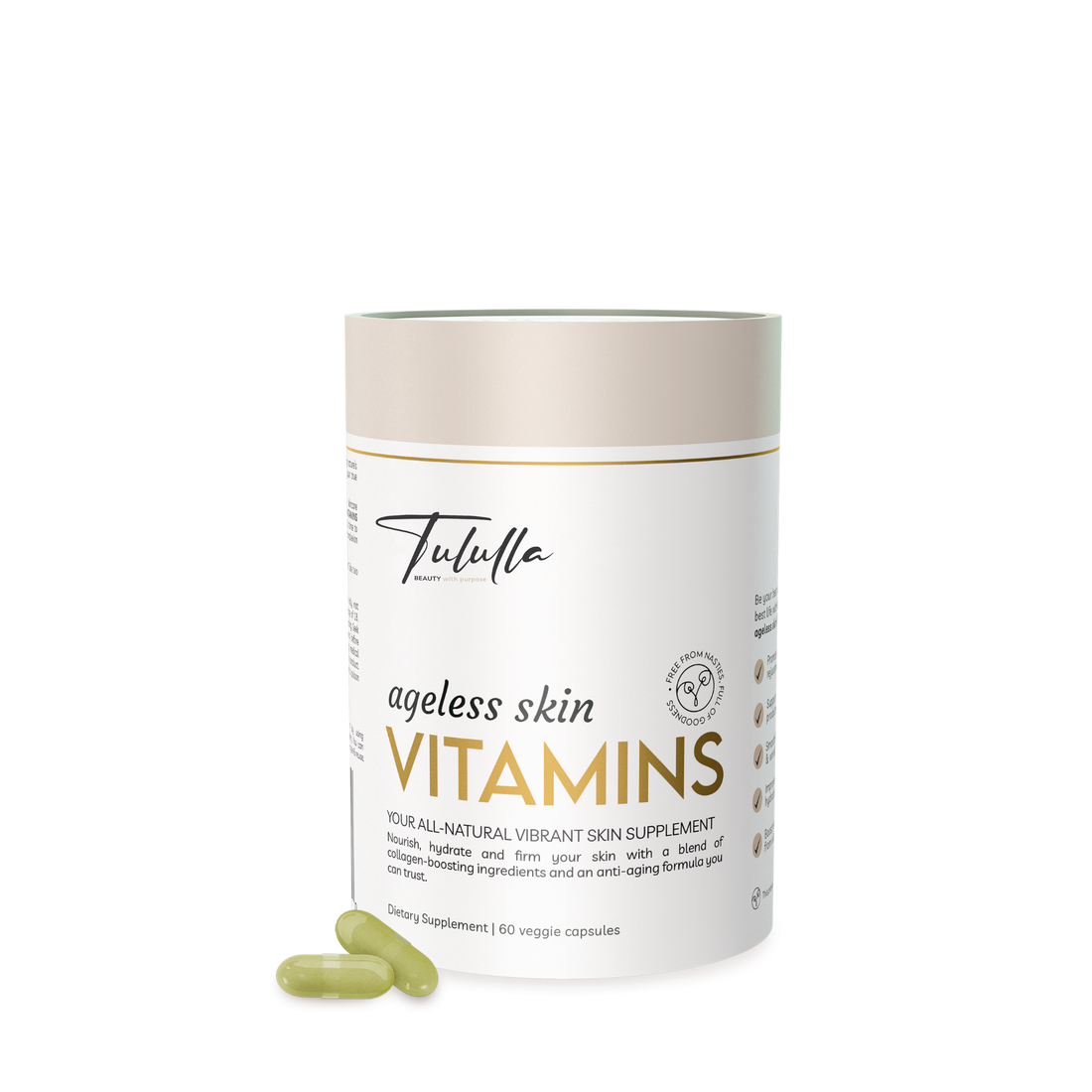 Tululla Ageless Skin Vitamin Capsules
